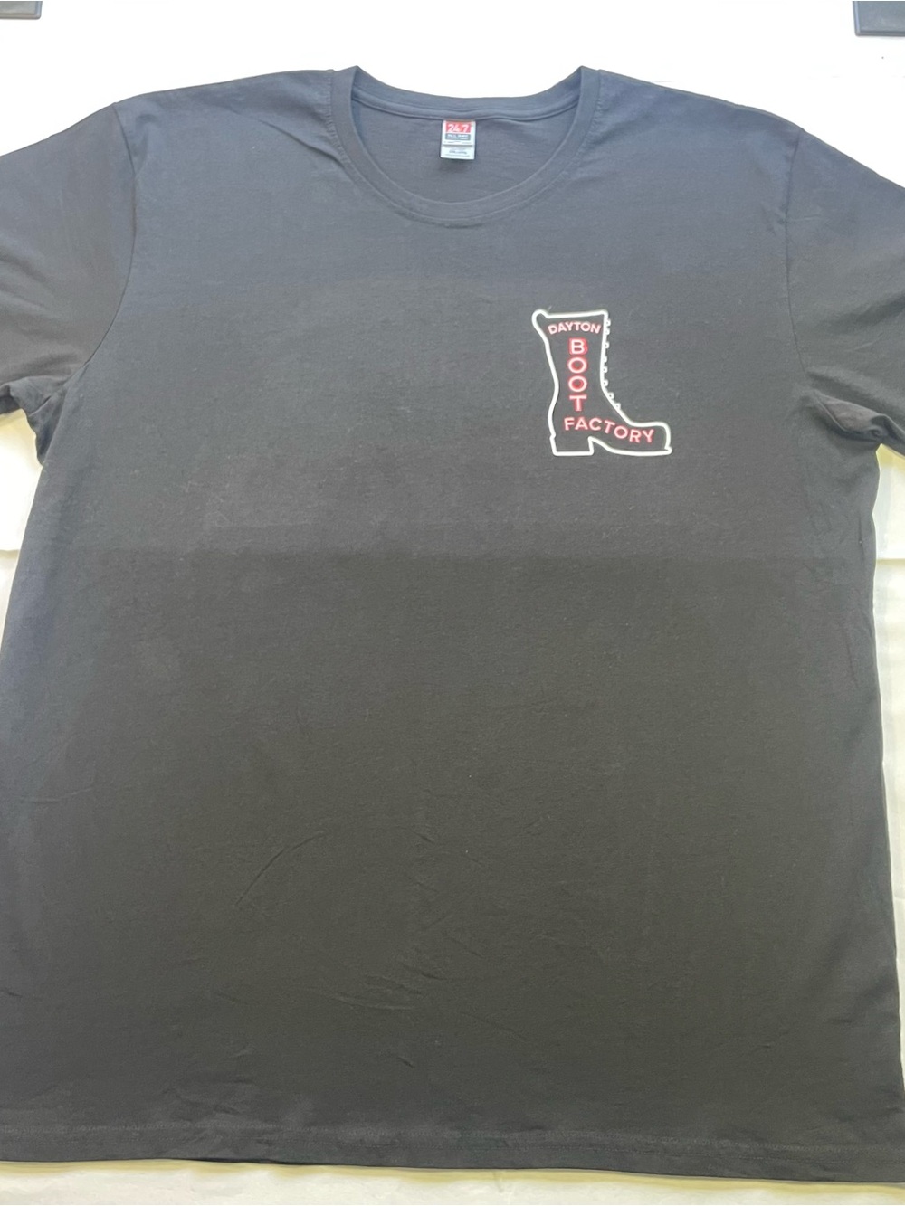 Vintage Dayton Boots T-Shirt Men’s 2XL Black No Daytons Allowed Graphic Tee